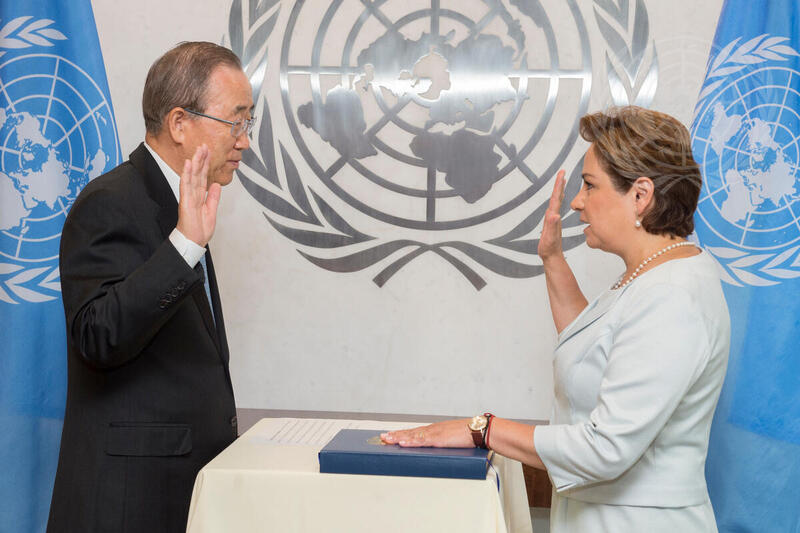 New Head of UNFCCC Sworn In