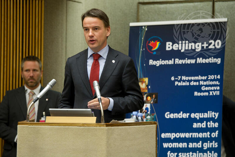 UNECE Executive Secretary Addresses Beijing+20 Regional Review Meeting