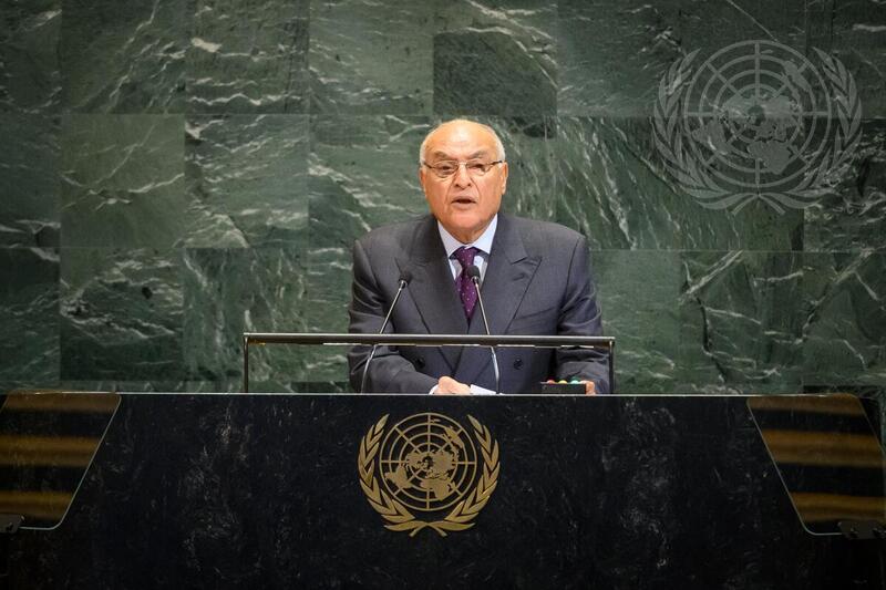 Minister of State and Minister of Foreign Affairs of Algeria of Addresses 80th Session of General Assembly Debate