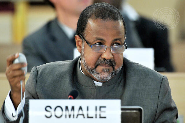 Representative of Somalia Addresses Human Rights Council