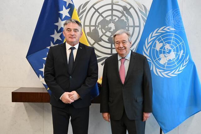 Secretary-General Meets Member of the Presidency of Bosnia and Herzegovina