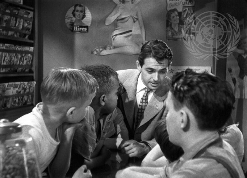 "Clearing the Way" Scenes from U.N. Film Showing First Steps in Building the Permanent Headquarters