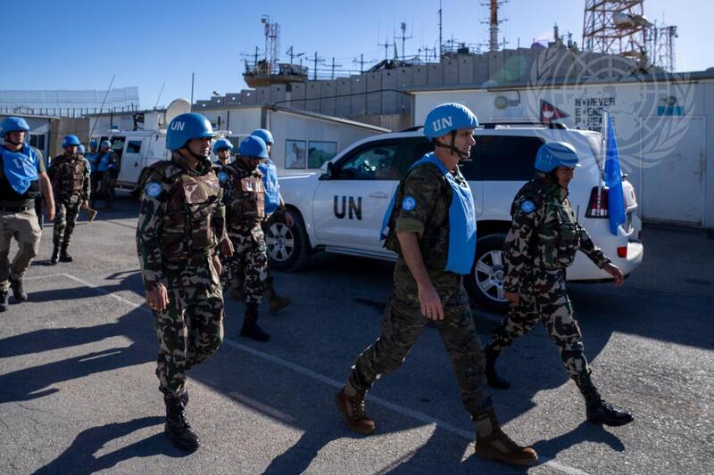 Peacekeepers Serving with United Nations Interim Force In Lebanon