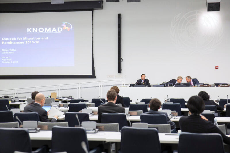 Event on "Migration and Remittance Estimates" Held ahead of High-Level Dialogue