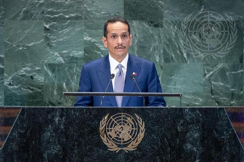 Prime Minister of Qatar Addresses Opening of 2023 SDG Summit