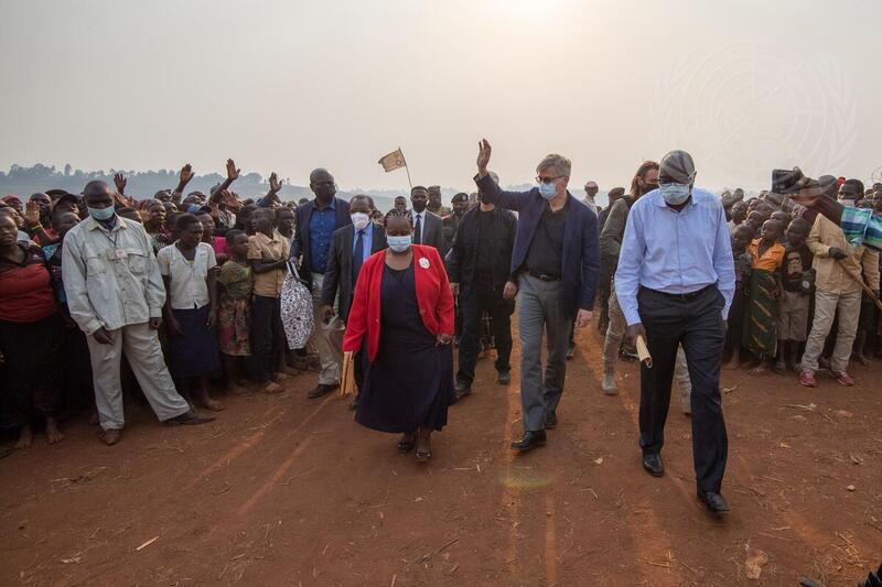 Under-Secretary-General for Peace Operations Visits IDP Camp in Democratic Republic of Congo