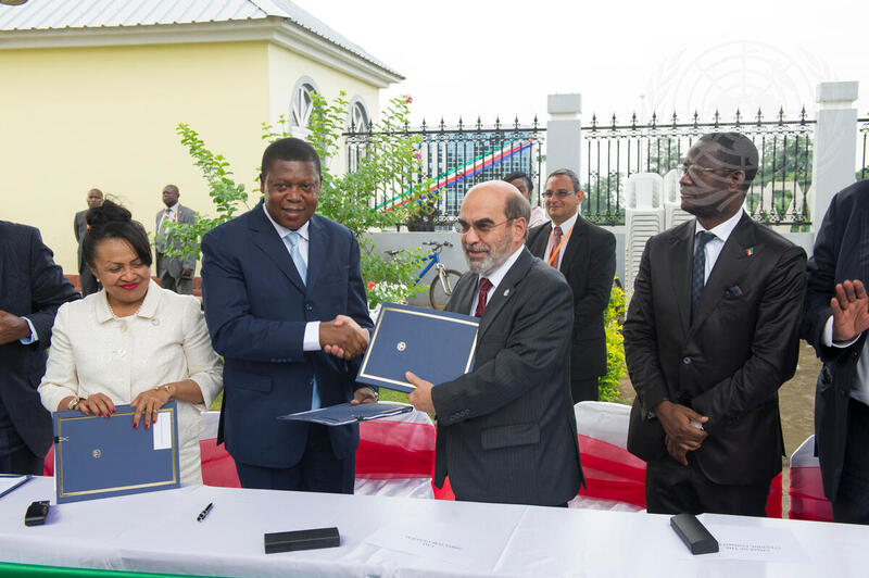 Inauguration of UN House in Malabo, Equatorial Guinea