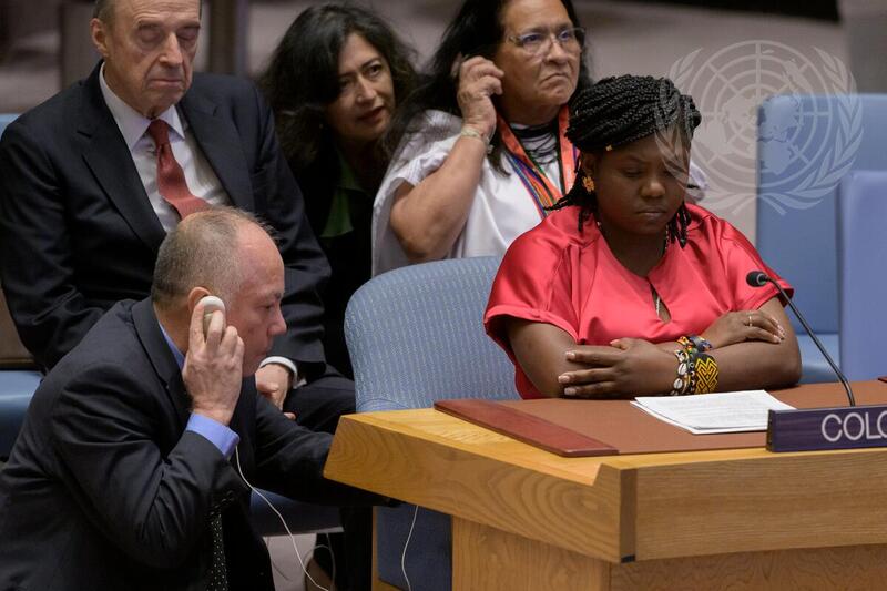 Security Council Meets on United Nations Verification Mission in Colombia