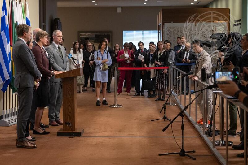 Permanent Representative of United Kingdom Briefs Press on Humanitarian Situation in Gaza