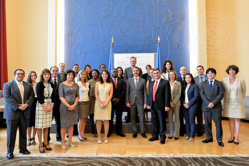 Director-General Leads Oath of Office Ceremony for United Nations Staff in Geneva