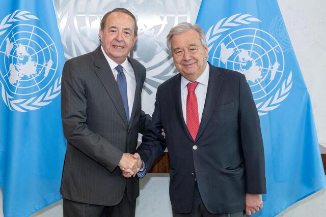 Secretary-General Meets with Luis Ayala