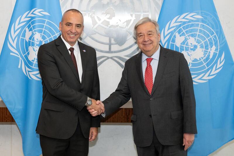 Permanent Representative of Cuba Presents Credentials to Secretary-General