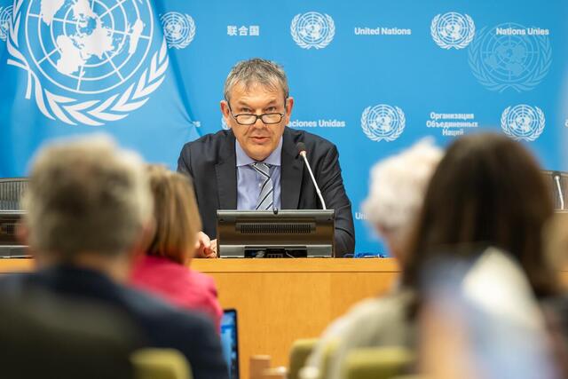 Commissioner-General of UNRWA Holds Press Conference