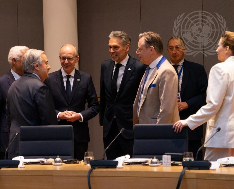 Secretary-General Attends Opening of European Council