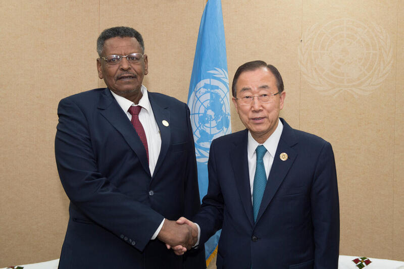 Secretary-General Meets Vice-President of Sudan