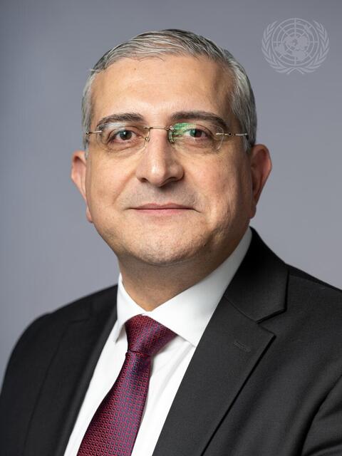 Portrait of Permanent Representative of Syrian Arab Republic