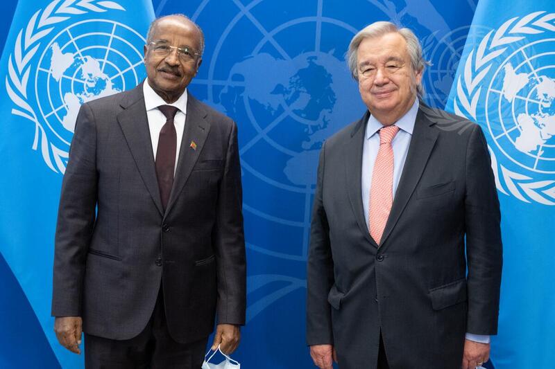 Secretary-General Meets with Foreign Minister of Eritrea