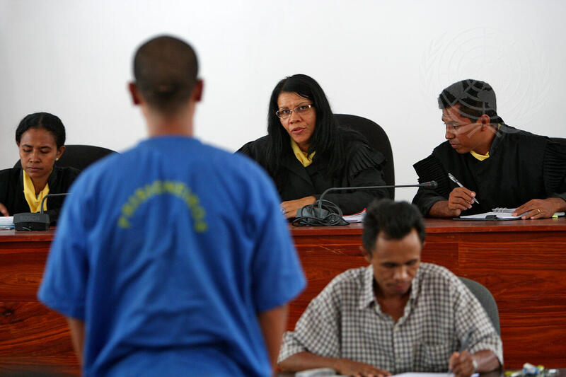 National and International Judges on Timorese Court