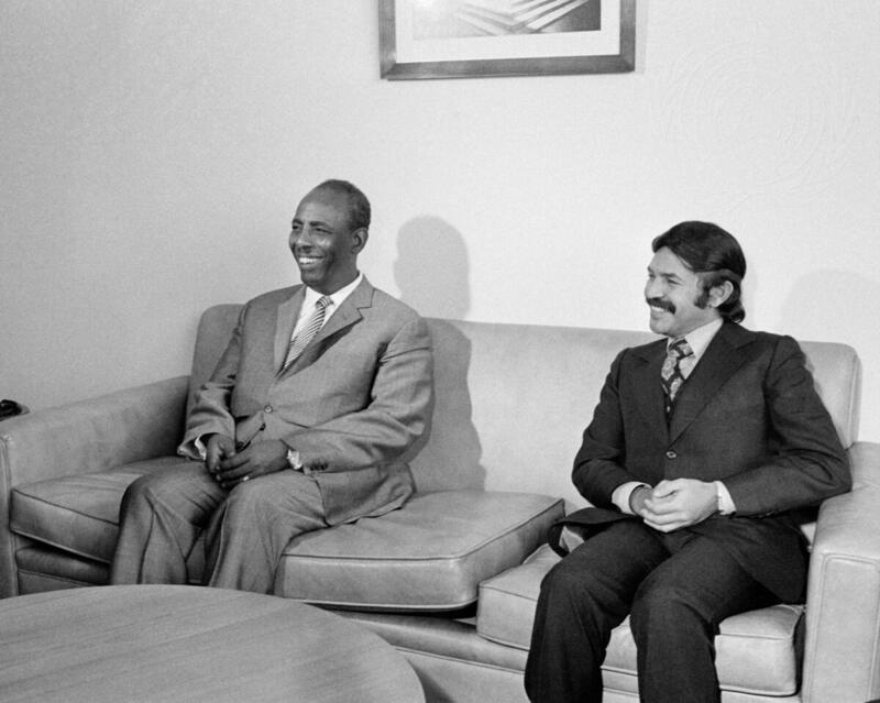 President of the Supreme Revolutionary Council of the Somali Democratic Republic Visits UN Headquarters