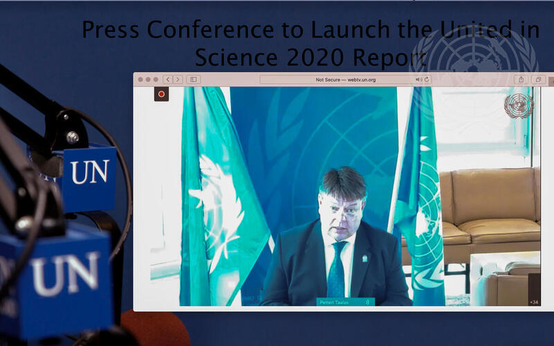 Press Briefing to Present WMO's United in Science 2020 Report