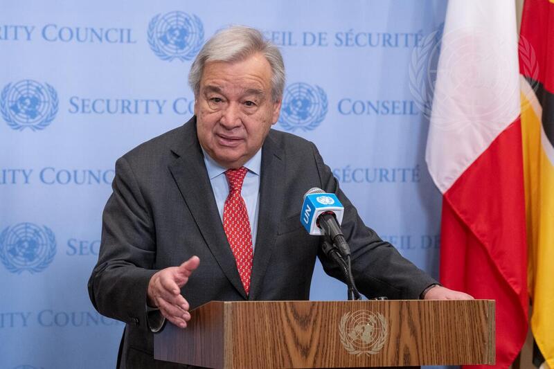 Secretary-General Brief Press on Situation in Gaza as Six Months Passes of Conflict