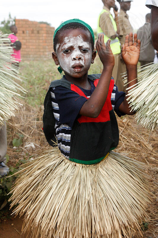 Child inside Mwandama Millennium Village