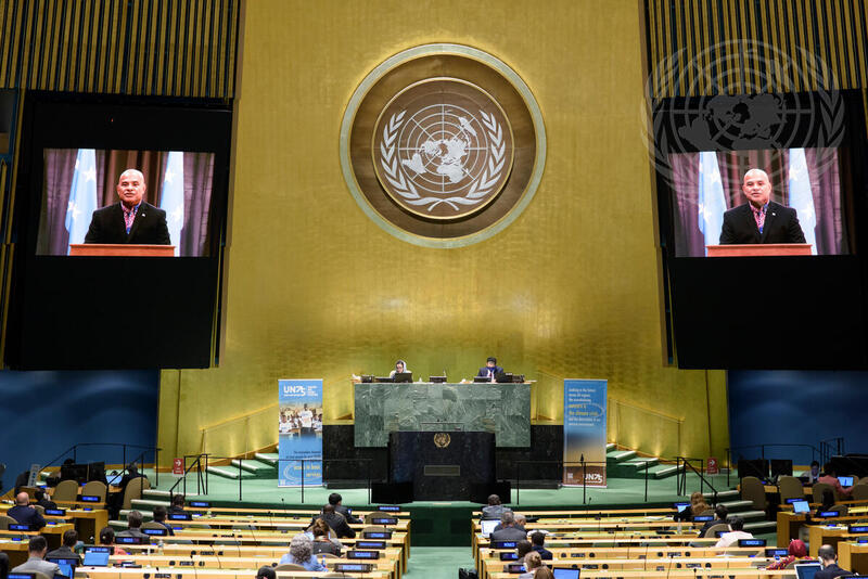 General Assembly Holds High-level Meeting to Commemorate 75th Anniversary of United Nations