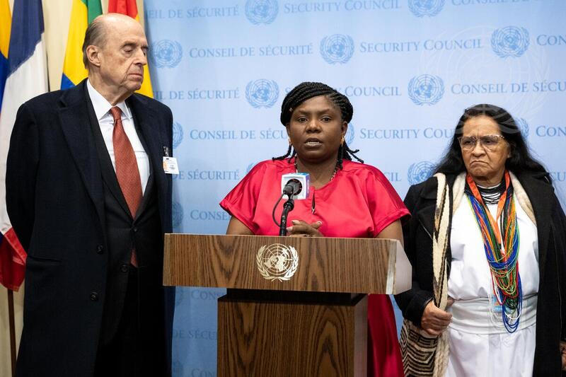 Press Briefing by Vice President of Colombia