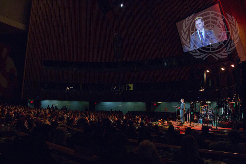 "Tunes for Peace" Concert at UN by Israeli Singer Rita