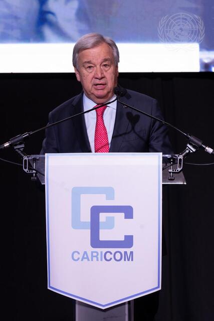 Secretary-General Addresses Opening of Conference of Heads of Government of Caribbean Community (CARICOM)