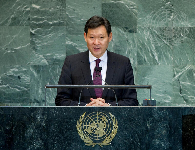 Acting Foreign Minister of Kazakhstan Addresses General Assembly
