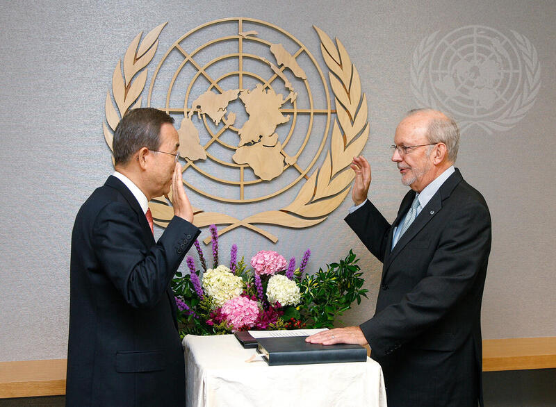 Swearing-in Ceremony of New UNICEF Executive Director