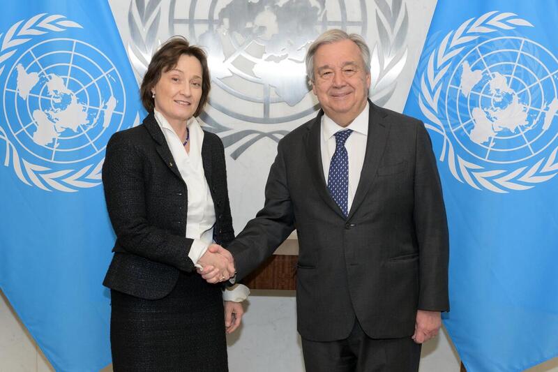 Secretary-General Meets with President of Security Council for Month of May