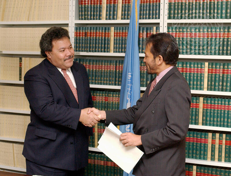 Permanent Representative of Tuvalu Deposits Two Instruments of Accession