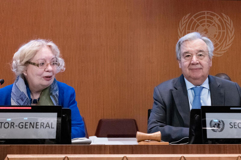 Secretary-General and Director-General of UNOG Speaks to Staff in Geneva