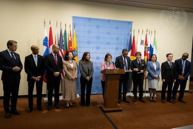 Security Council Members Brief Press on Joint Pledges on Climate, Peace and Security in West Africa and Sahel