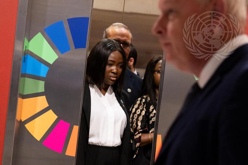 Scene during SDG Action Weekend at UN Headquarters
