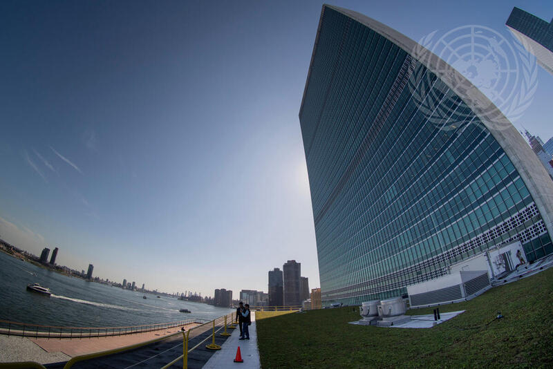 A Green Roof Installed Roof of Conference Building at UN Headquarters