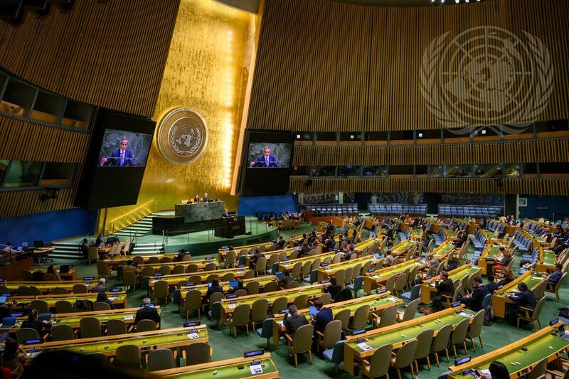 General Assembly Hears Report of International Atomic Energy Agency