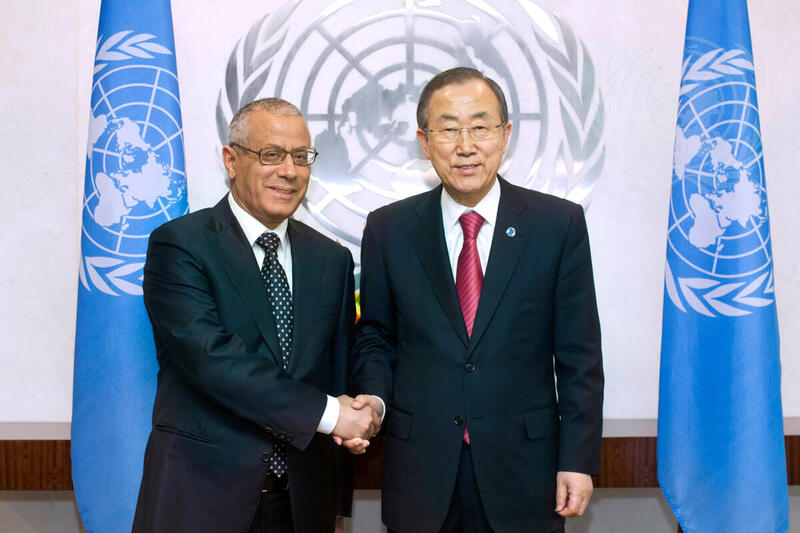 Secretary-General Meets Prime Minister of Libya