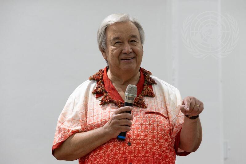 Secretary-General Visits Tonga