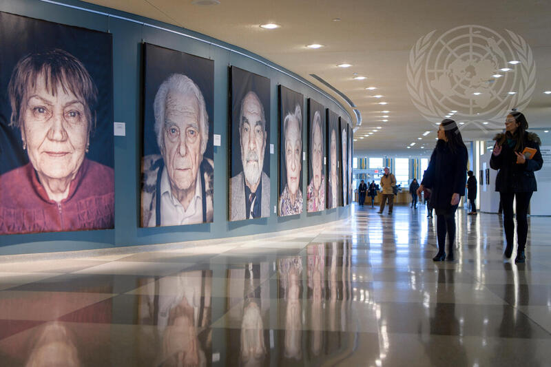 Survivors, Victims and Perpetrators Exhibit at UNHQ