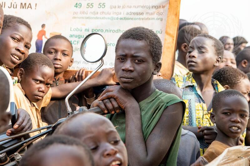 IDP Camp in Roe, Democratic Republic of Congo