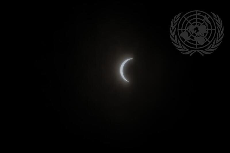 Solar Eclipse at UN Headquarters