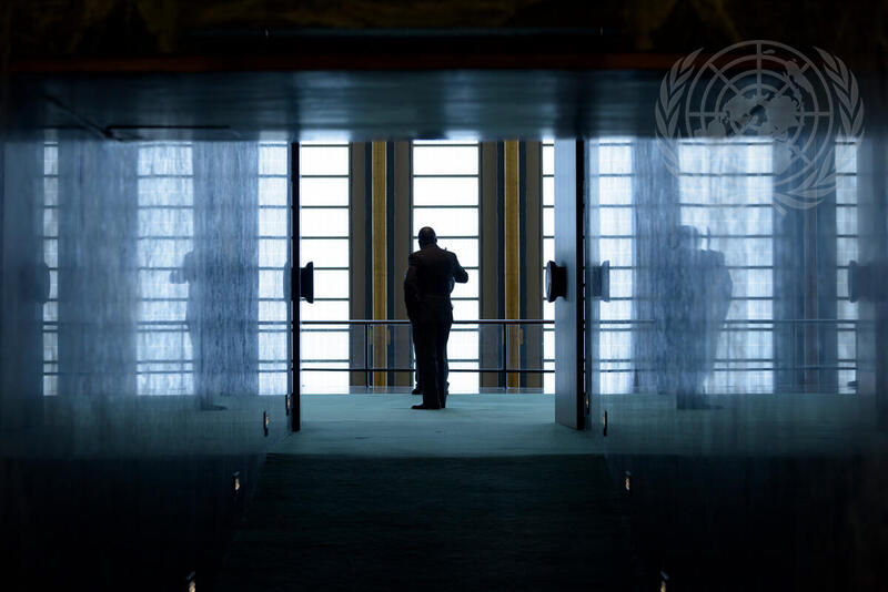 Scene during 75th Session Debate of General Assembly