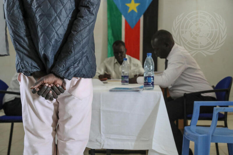 Mobile Court Supported by UNMISS Opens in Bentiu