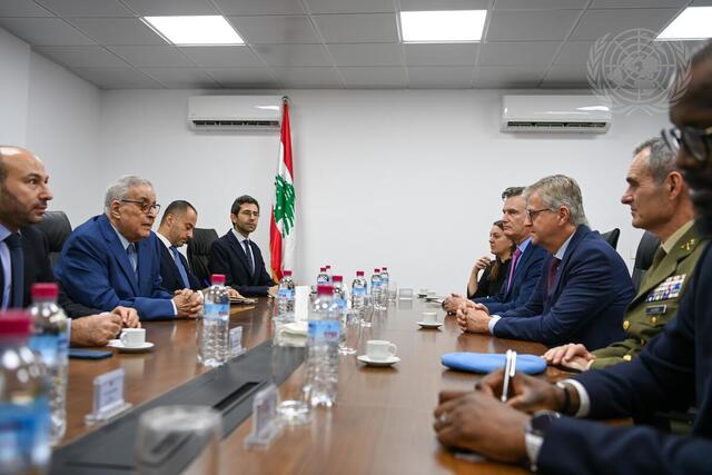 Under-Secretary-General for Peace Operations Visits Lebanon