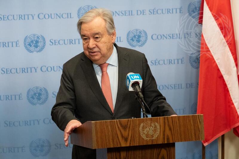 Secretary-General Briefs Press on South Sudan