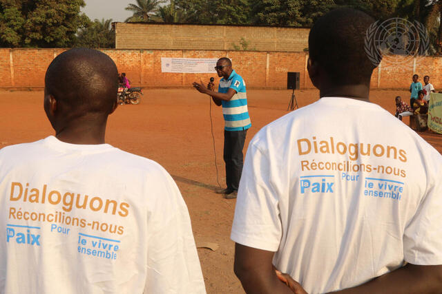 MINUSCA Organizes Youth Peace Week in Bangui
