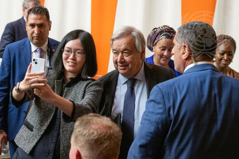 Secretary-General Meets with UN Staff after End of General Assembly Debate